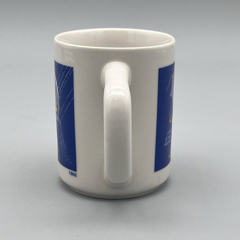 Morton Salt 1968 Logo 3.75" Coffee Mug When It Rains It Pours Slogan Japan - Picture 2 of 6